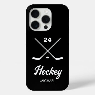 Trendy Personalisiert Hockey Player Name Number Case-Mate iPhone Hülle