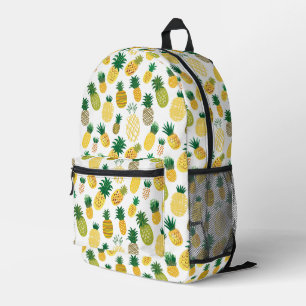 Trendy Pineappel Pattern Bedruckter Rucksack