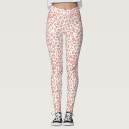 Trendy Pink Cornflakes Leggings