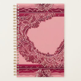 Trendy Pink Cranberry Kunst Planer