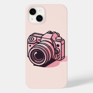 Trendy Pink DSLR-Kamera Fotografie Personalisiert Case-Mate iPhone 14 Plus Hülle