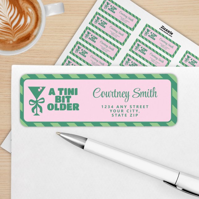 Trendy Pink & Green A Tini Bit Ältere 30. Geburtst (Von Creator hochgeladen)