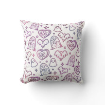 Trendy Pink Lila Ghost Halloween Dekor