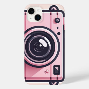 Trendy Pink Snapshot Shoot Kamera Fotografie Case-Mate iPhone 14 Plus Hülle