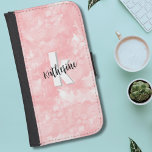 Trendy Pink Watercolor Initial Monogram Galaxy S4 Geldbeutel Hülle<br><div class="desc">Eine weiche, rot-farbene Aquarellwand bietet die Leinwand für eine niedliche und zeitgenössische Monogramm-Telefonzelle mit Initialen und Namen. Die Schwarz-Weiß-Farbpalette des Monogrammes, bestehend aus modernen Schriftart, die mit einem Script-Schriftart vermischt sind, verleiht dem Programm einen schlichten und dennoch lustigen Charme. Ob Sie Ihren Vornamen oder Vornamen gewollt haben, hängt von Ihnen...</div>