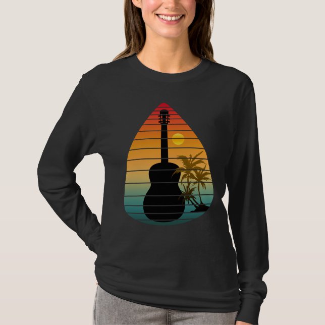TRENDY PLEKTRUM SUNSET T-Shirt (Vorderseite)