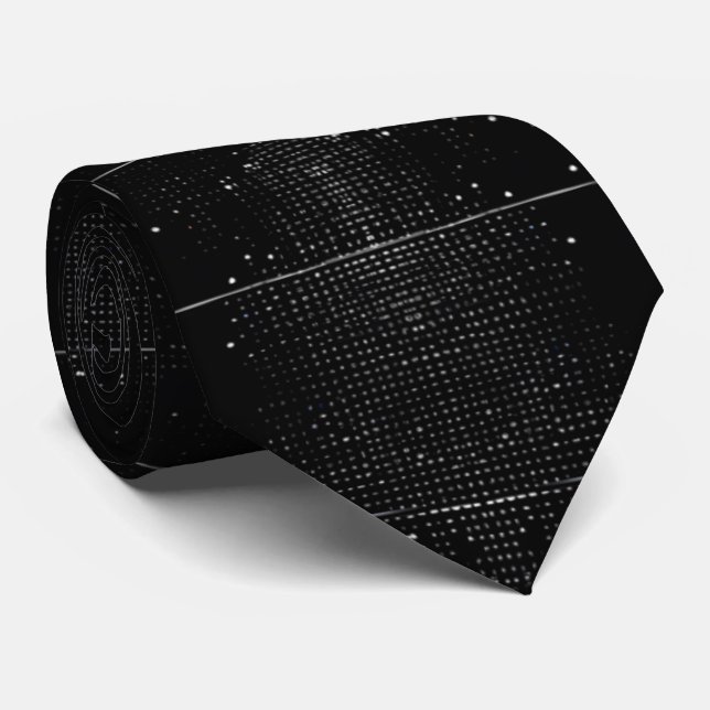 Trendy Polka Dot Neck Tie Krawatte (Gerollt)