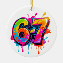 Trendy Popular Teen Meme IYKYK 6-7 67 Ornament