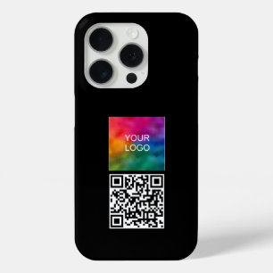 Trendy QR Code Hochladen der Logo-Vorlage Elegante Case-Mate iPhone Hülle