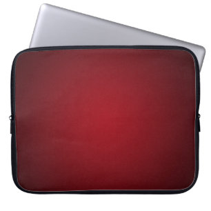 Trendy Red-Black Grainy Vignette Laptopschutzhülle