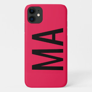 Trendy Red Editable iPhone 11 Fall Case-Mate iPhone Hülle