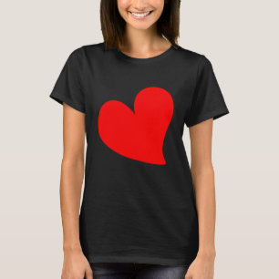 TRENDY RED HEART VALENTINSTAG T-Shirt