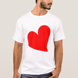 TRENDY RED HEART VALENTINSTAG T-Shirt