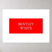 Trendy Red White Stilvoll Einfach Schlicht Ihren N