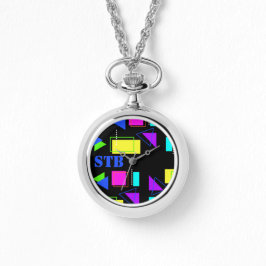 TRENDY RETRO 80er FASHION FARBFARBE ACHTGHTIES MON Armbanduhr