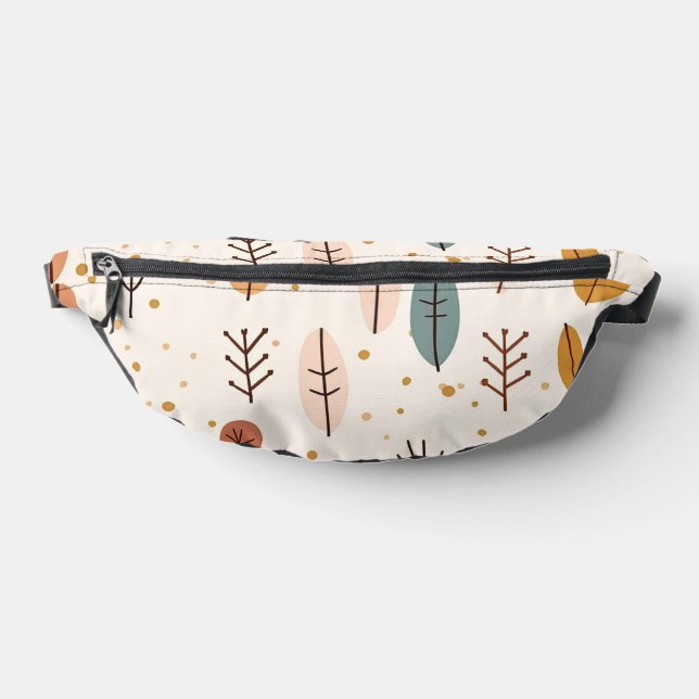 Trendy Retro Boho Abstrakt Collection Bauchtasche (Ablage )