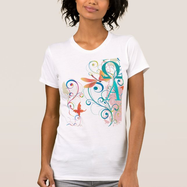 Trendy retro T - Shirt nach Ihrer Eile. (Vorderseite)