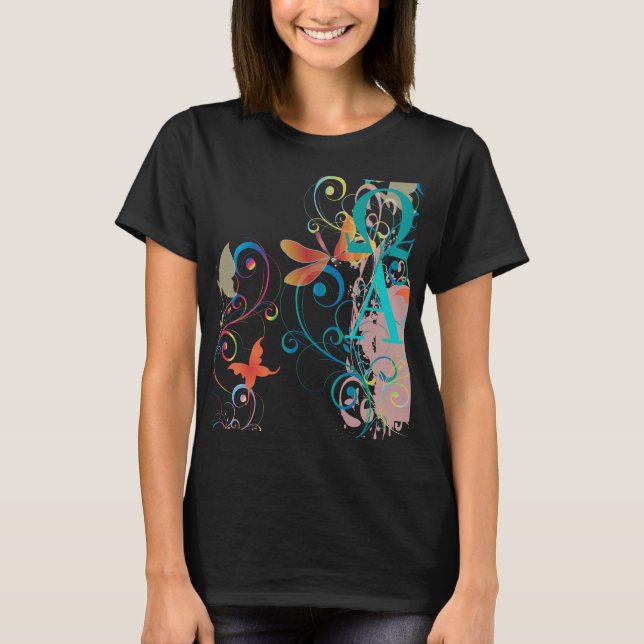 Trendy retro T - Shirt nach Ihrer Eile. (Vorderseite)