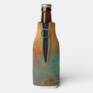 Trendy Rich Copper Patina Metallic Flaschenkühler