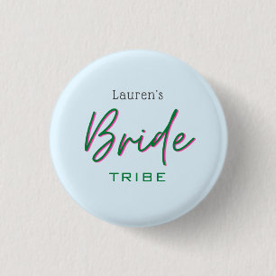 Trendy rosa und blaue Bribe Button