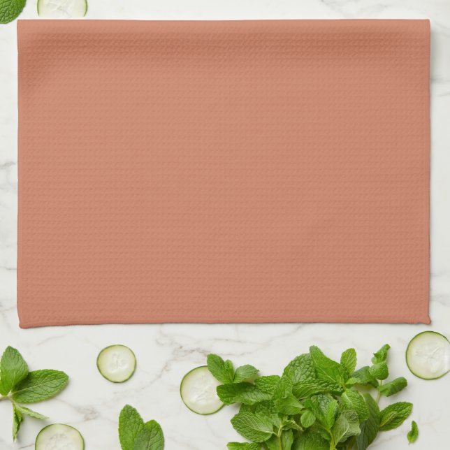 Trendy Rustic Copper - Kitchen Towel Geschirrtuch (Gefaltet)