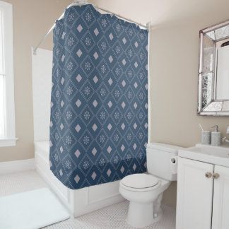 Trendy San Juan Smoked Pattern Shower Curtain Duschvorhang