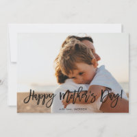 Trendy Script | Foto der Mutter