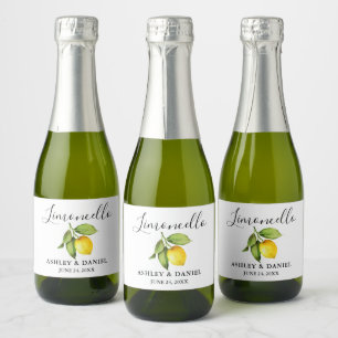 Trendy Script Limoncello Lemon Kleines Flascheneti