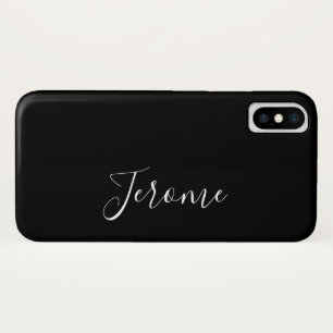 Trendy Script Schriftart (Schwarz) Case-Mate iPhone Hülle