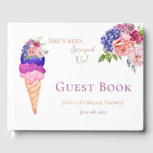 Trendy She's Scooped Up Ice Cream Brautparty Gästebuch