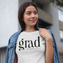 Trendy Simple Grad Abschluss