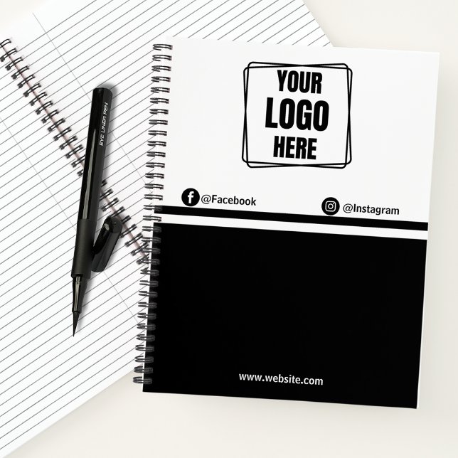Trendy Small Business Branding und Werbeaktion von Notizbuch (Von Creator hochgeladen)