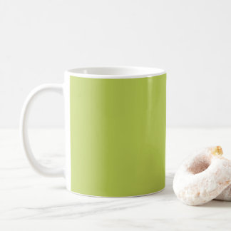 Trendy Soft Chartreuse Coffee Mug Kaffeetasse