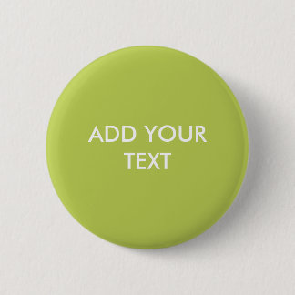 Trendy Soft Chartreuse Custom Button
