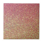 Trendy Sparkle Glitzer Pattern Fliese<br><div class="desc">Gehen Sie zu einem einfachen Glitzer-Look in Rosa und Gelb,  oder verwenden Sie diesen Hintergrund,  um Ihre eigenen Artikel mit Text oder zusätzlichen Bildern anzupassen! Bitte nicht,  dies ist ein digitaler Glitzer und hat keine Textur. Hat eine rosa bis gelbe,  ombre Farbe verblassen.</div>