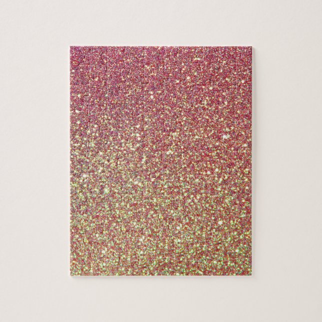 Trendy Sparkle Glitzer Pattern Puzzle (Vertikal)