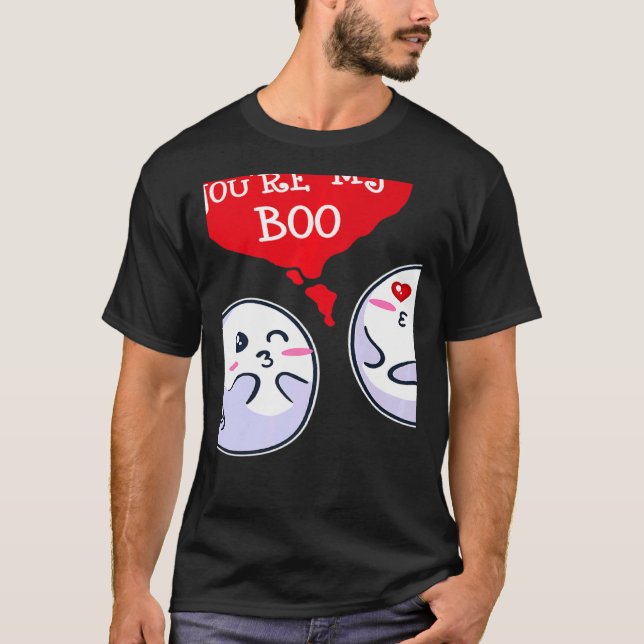 Trendy Statement Valentine's Day Couple Heart Roma T-Shirt (Vorderseite)