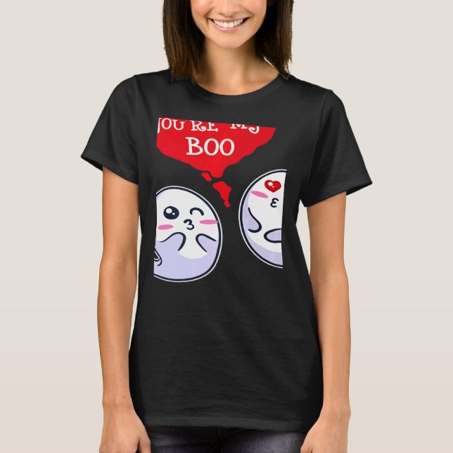 Trendy Statement Valentine's Day Couple Heart Roma T-Shirt (Vorderseite)