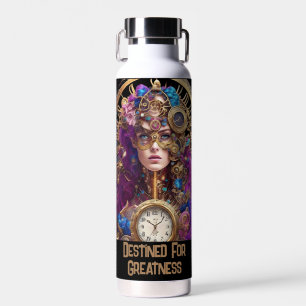 Trendy Steampunk Water Flasche