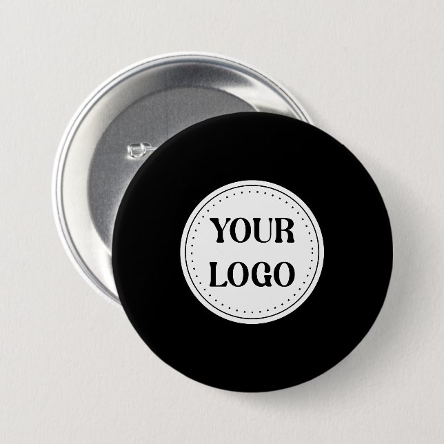 Trendy stilvoll und elegant mit Markenzeichen Button (Vorne & Hinten)