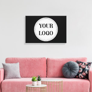 Trendy stilvoll und elegant mit Markenzeichen Leinwanddruck