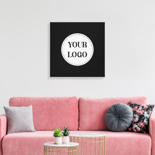 Trendy stilvoll und elegant mit Markenzeichen Leinwanddruck