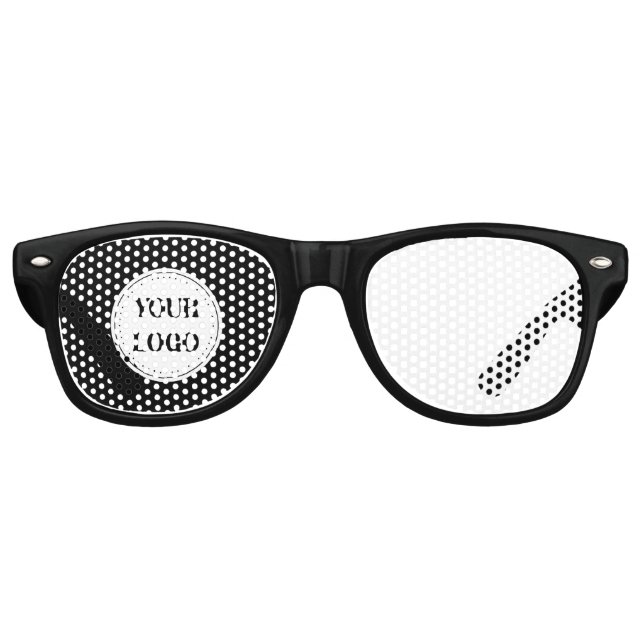 Trendy stilvoll und elegant mit Markenzeichen Partybrille (Vorderseite)