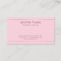Trendy stilvolles Entwurfs-Rosa-Gold Stripes den