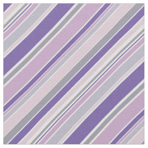 Trendy Strips Lila Stoff