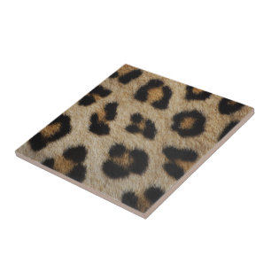 Trendy stylische Leopardenpelzmuster Fliese
