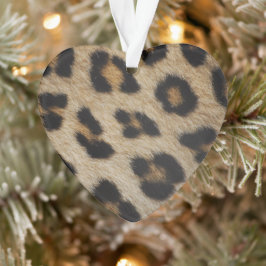 Trendy stylische Leopardenpelzmuster Ornament