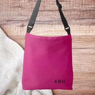 Trendy Stylish Bright Pink Tragetaschen Mit Langen Trägern