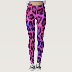 Trendy Stylish Leopard Pattern Leggings