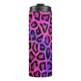 Trendy Stylish Leopard Pattern Thermosbecher